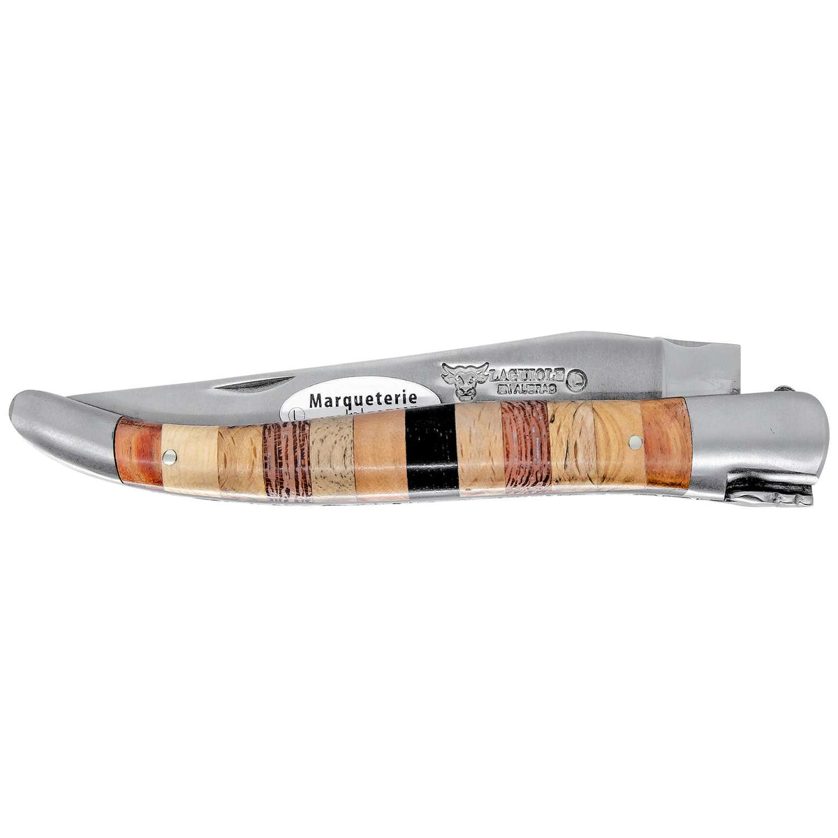 Laguiole en aubrac Folding Knife 12 cm With Mixed Wood Handle Laguiole en Aubrac L0212WSIF