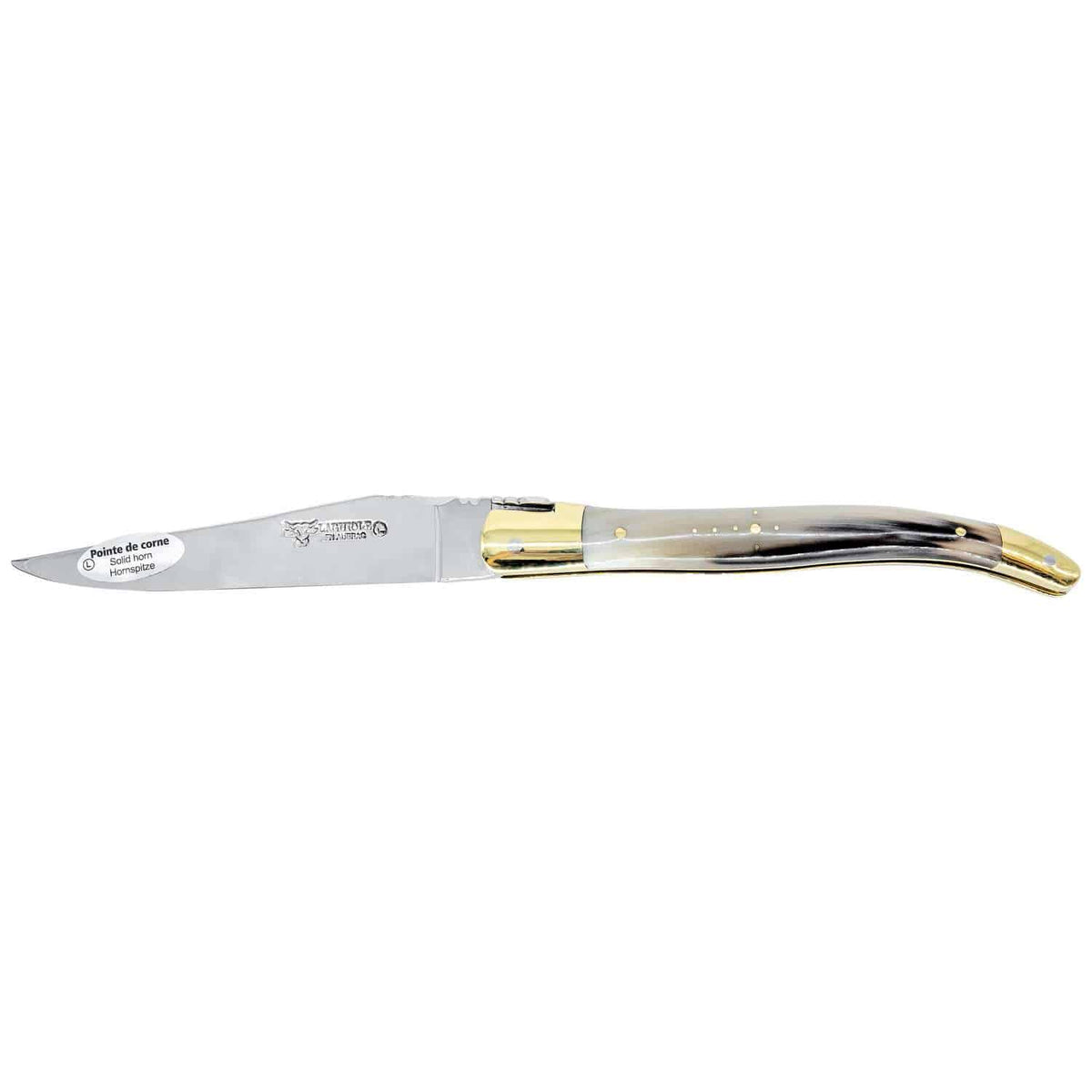 Laguiole en aubrac Folding Knife 12 cm With Horn Handle Laguiole en Aubrac L0212PCFLF
