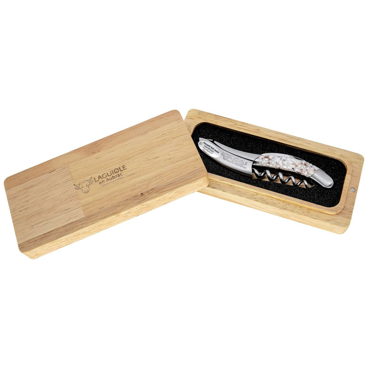 Laguiole en aubrac Handcrafted Corkscrew Horn Handle Laguiole en Aubrac SOM99CQCI
