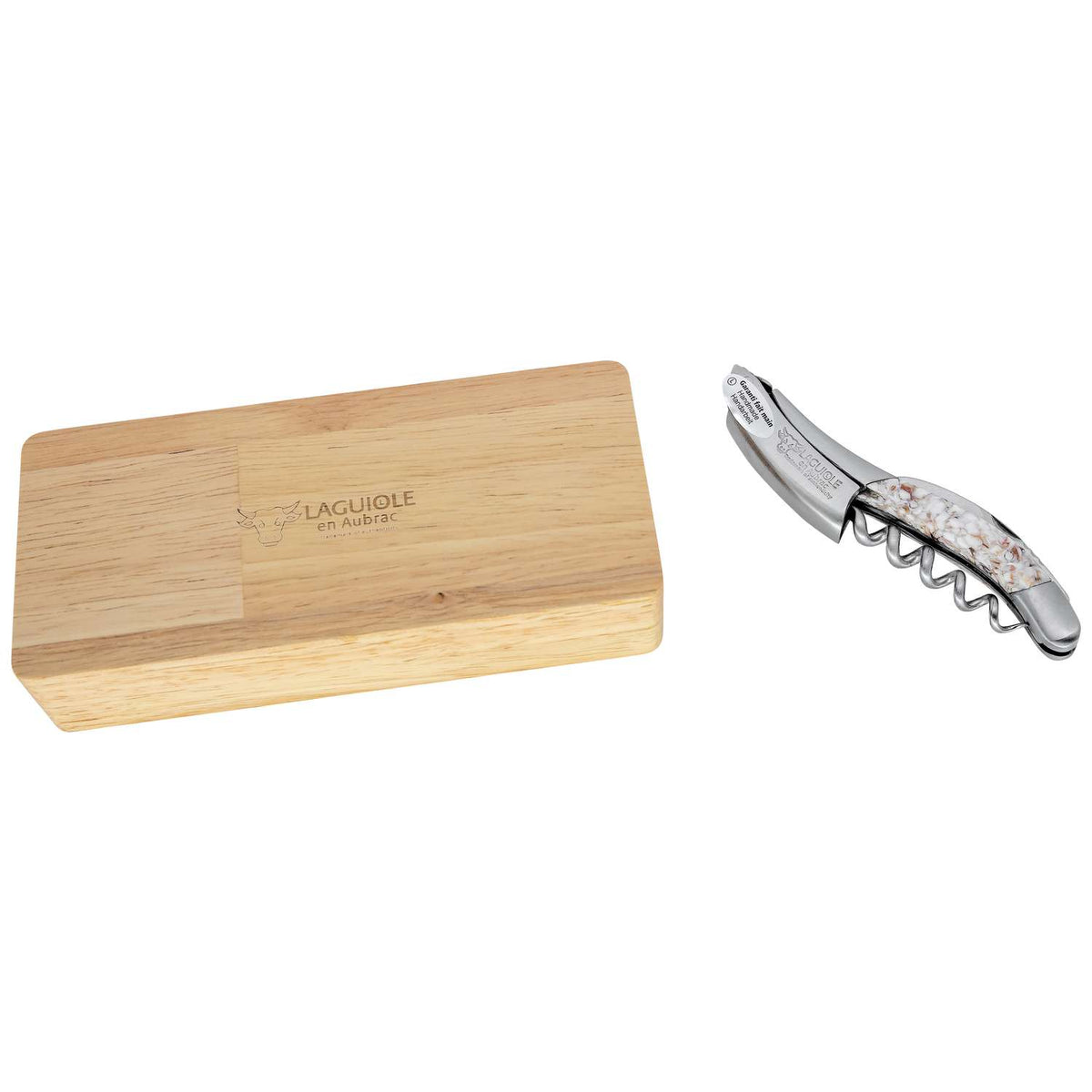 Laguiole en aubrac Handcrafted Corkscrew Horn Handle Laguiole en Aubrac SOM99CQCI