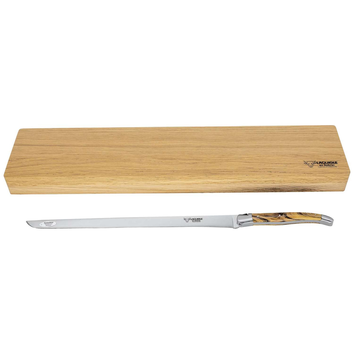 Laguiole en aubrac Ham Knife 30 cm With Pistacchio Handle Laguiole en Aubrac C2A99PII