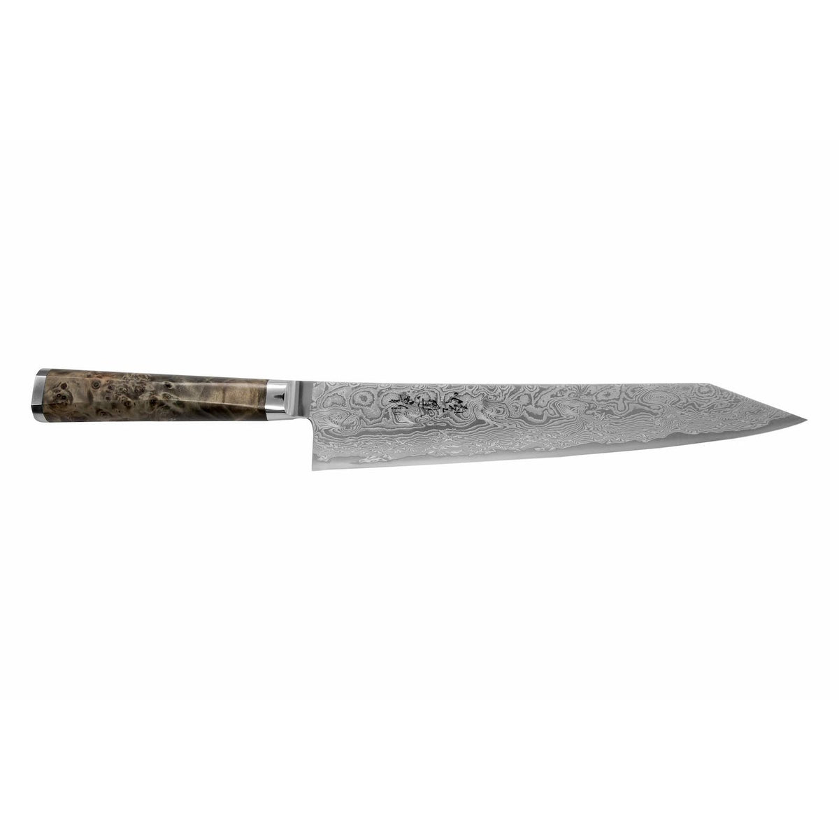 Ryusen Damascus Chef's Knife 24 cm Poplar Handle Oukoku Ryu OK-101