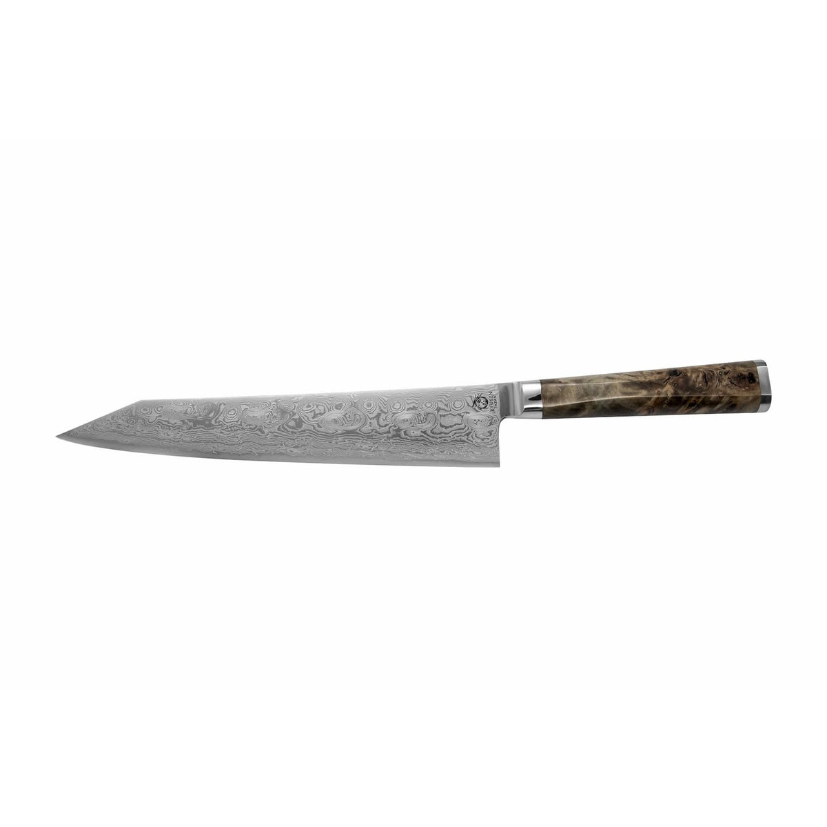 Ryusen Damascus Chef's Knife 24 cm Poplar Handle Oukoku Ryu OK-101