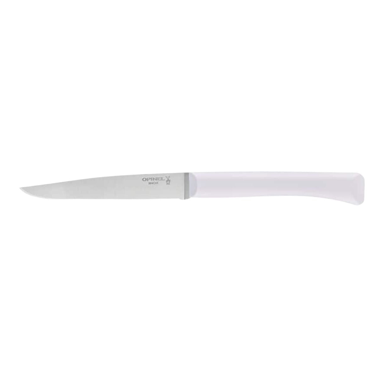 Opinel Utility Knife 11 cm White Handle No 125+ Bon Appetit+ 001900