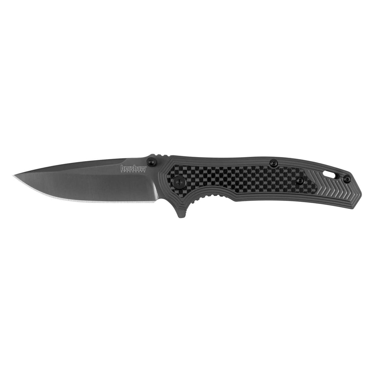 Kershaw Fringe TiCN Pocket Knife 8 cm Grey Handle 101 gr 8310X