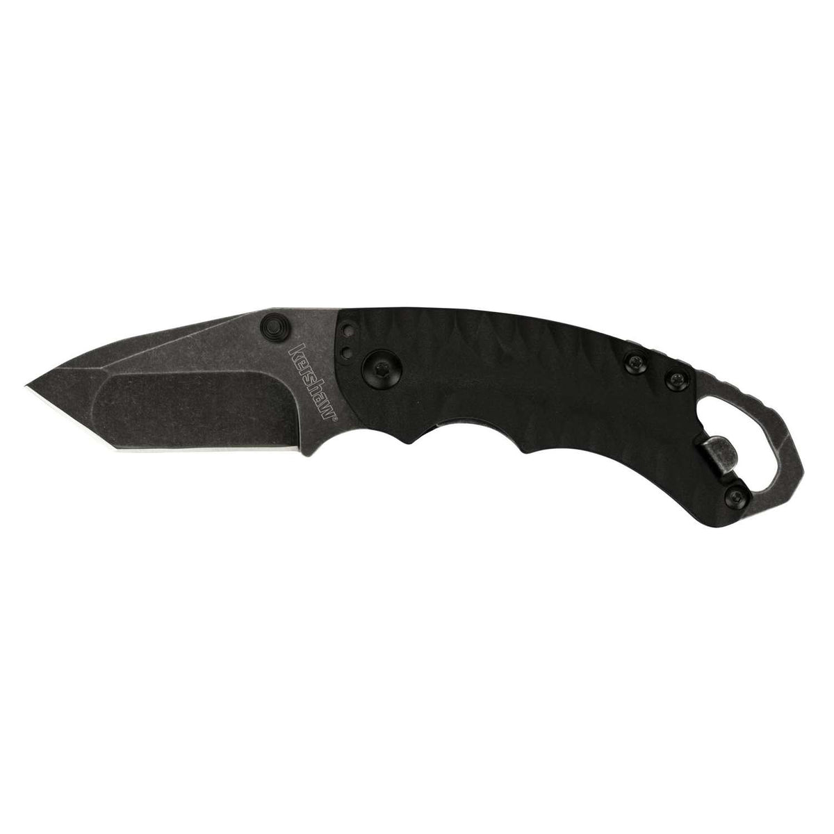 Kershaw Shuffle II Tanto BlackWash Pocket Knife 7 cm Black Handle 86 gr