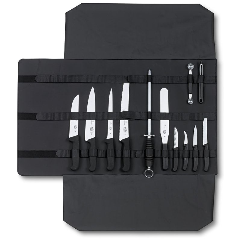 Victorinox Chef'S Knife 6-Pieces Set With Knife Bag Special Offer Ideal For Students 601546