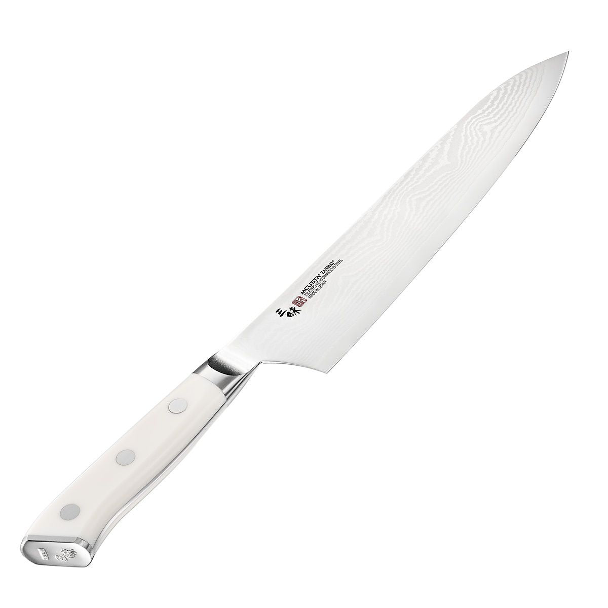 Mcusta zanmai Damascus Chef's Knife 24 cm Classic Damascus Corian HKC-3007D