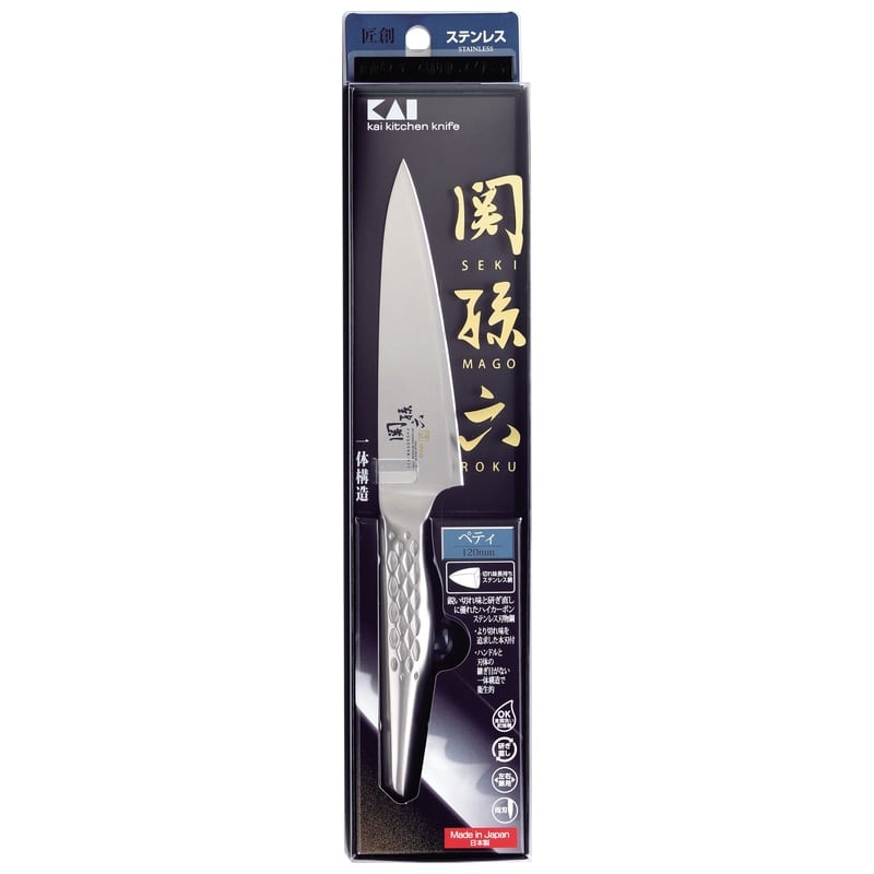 KAI Utility Knife 12 cm Seki Magoroku Shoso AB-5163