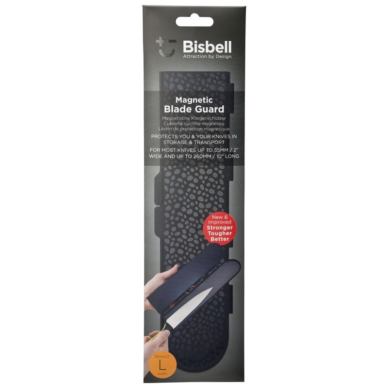 Bisbell Magnetic Wide Blade Guard For Knives Up To 26 cm Large Blade Guard