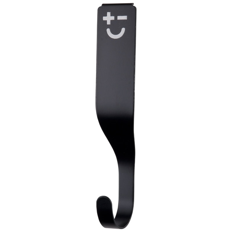 Bisbell Magnetic Knife Rack Hook Metal, Black