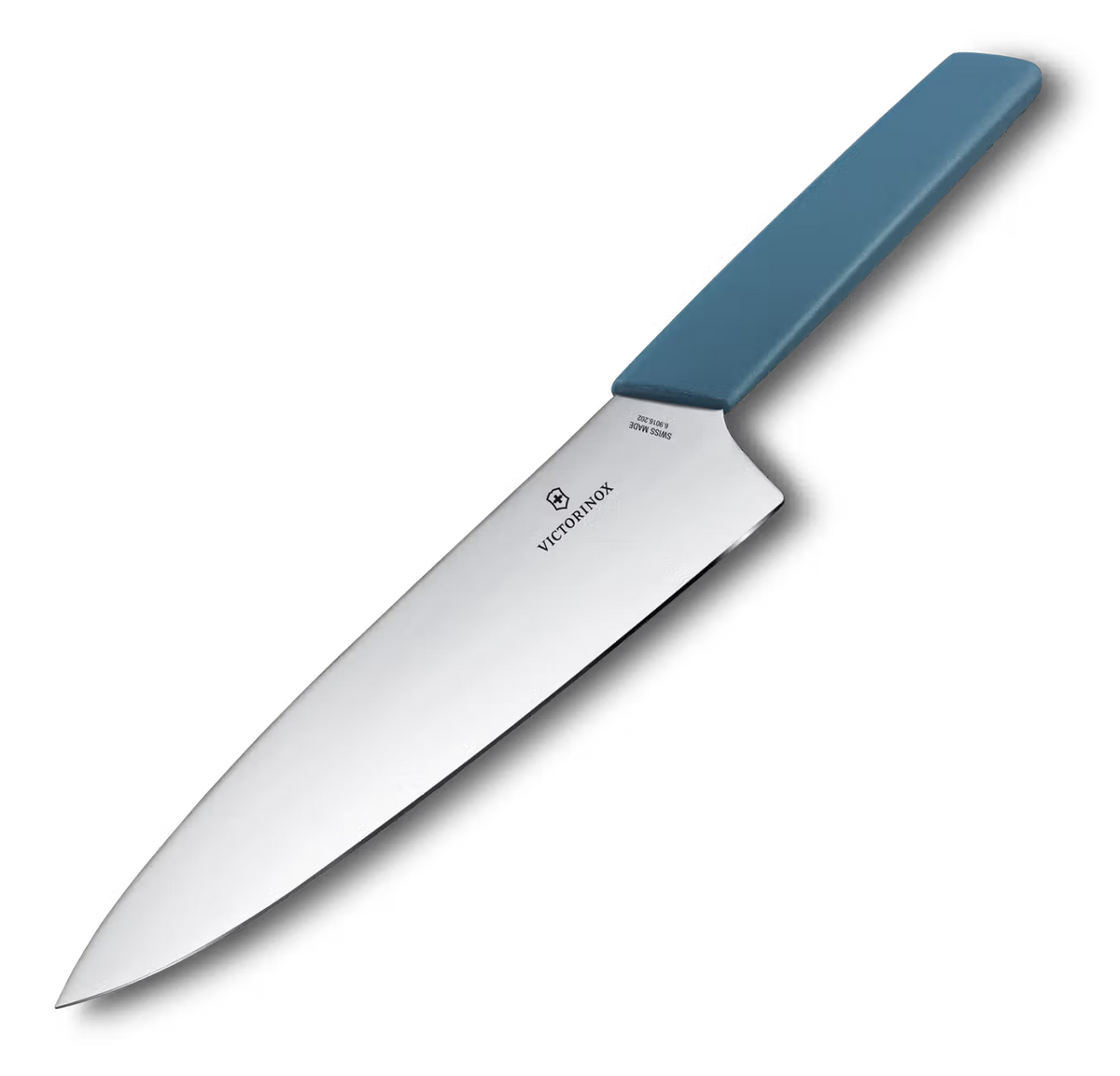 Victorinox Μαχαίρι σεφ 20 εκατ. με έξτρα φαρδιά λάμα, μπλε λαβή Swiss Modern