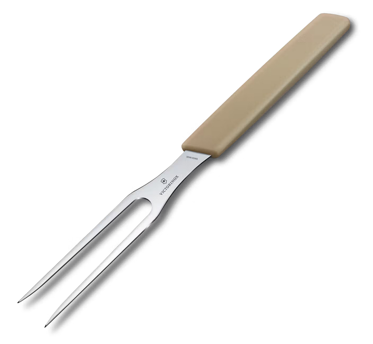 Victorinox Πιρούνα ανοξείδωτη 15 εκατ. μπεζ λαβή Swiss Modern