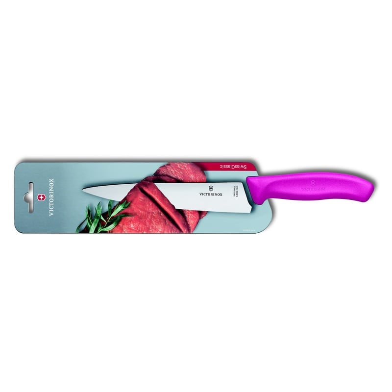 Victorinox Chef's Knife Pink Handle 19 cm Swiss Classic