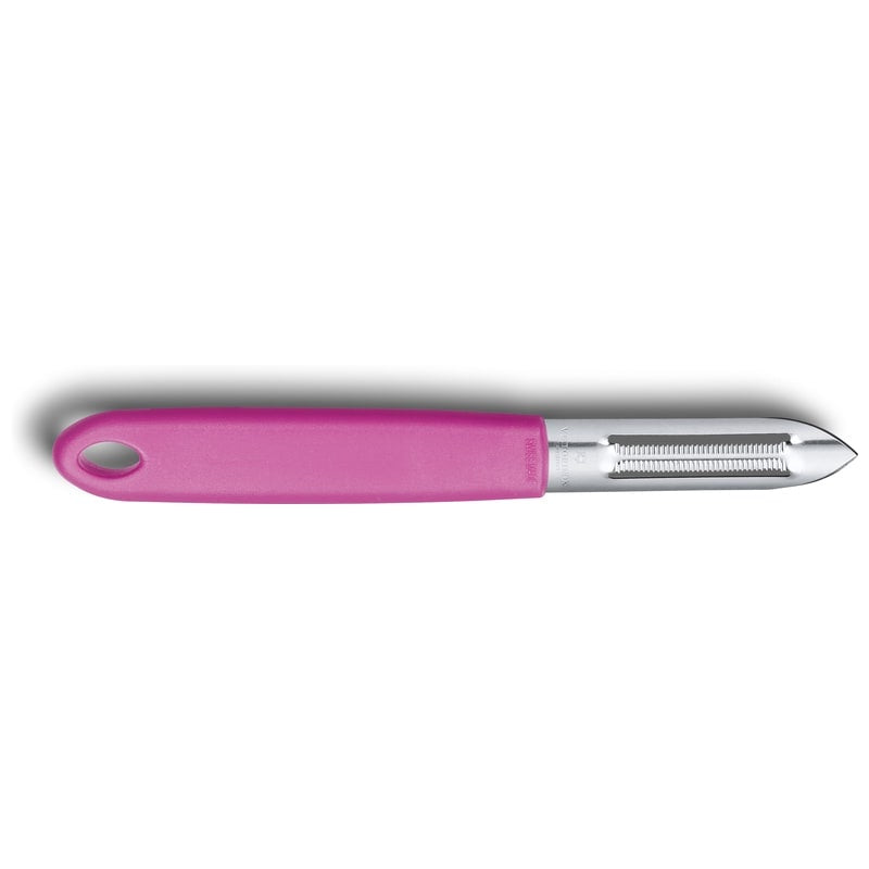 Victorinox Peeler With Steady Serrated Blade Pink Micro Serrated 7.6077.5
