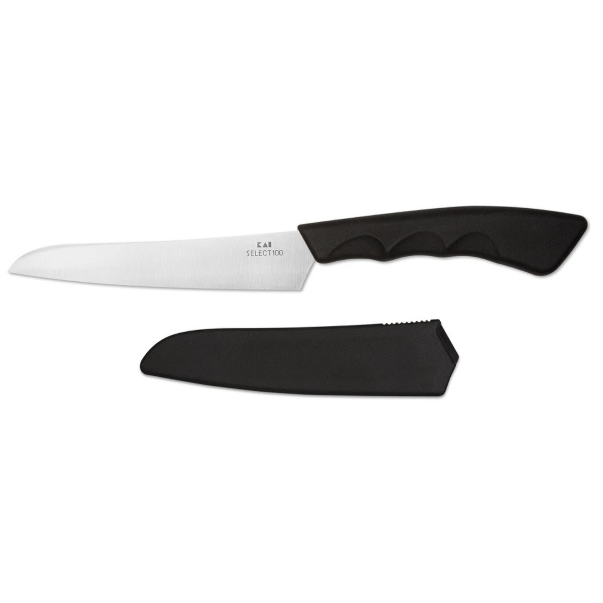 KAI Utility Knife 12 cm With Plastic Sheath Select DH-3014