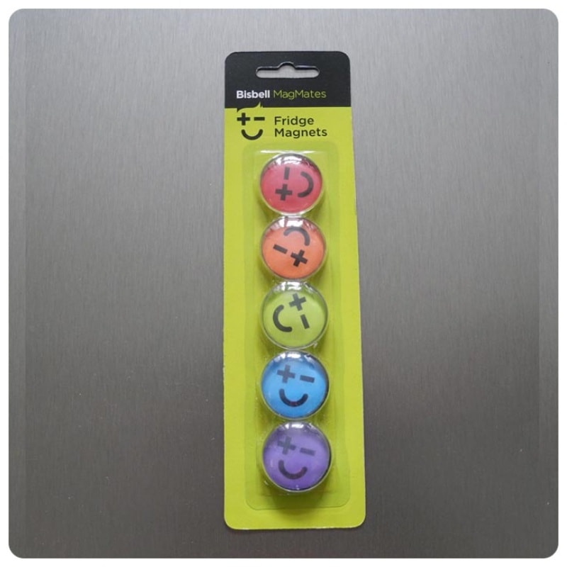 Bisbell Fridge Magnets 5 Pieces Set Magmates MMCFM05-01