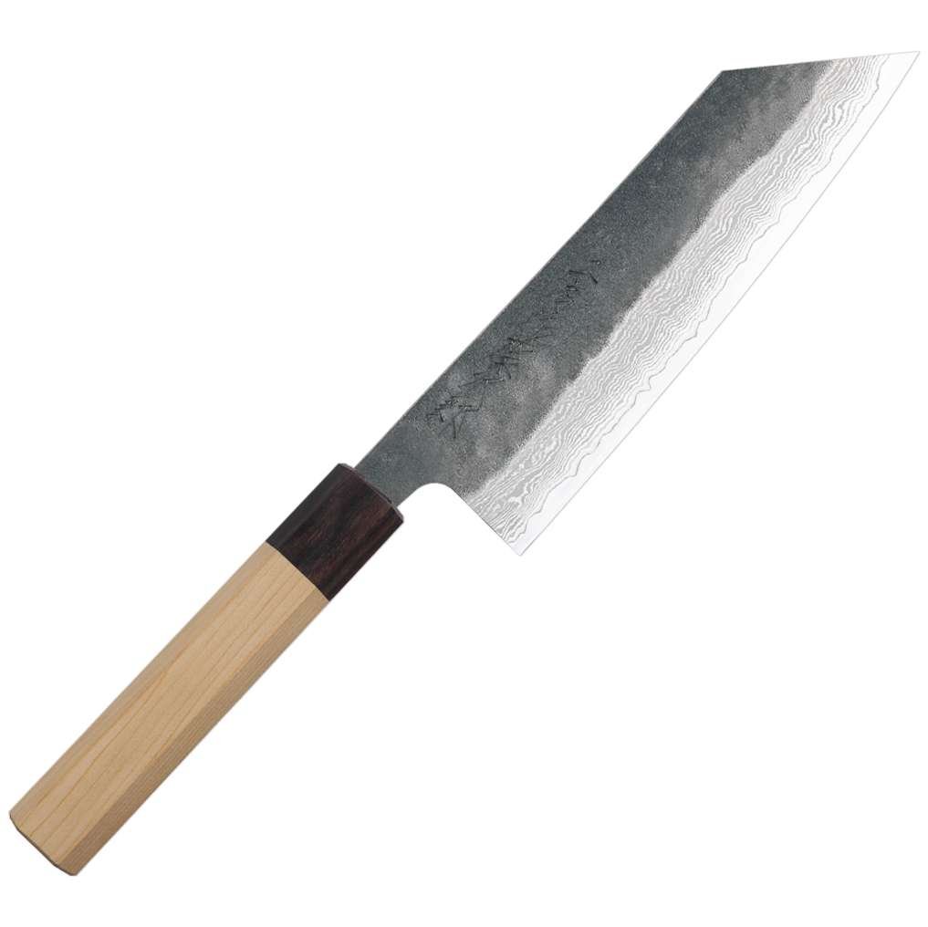 Tojiro Damascus Handmade Bunka Knife 17 cm Cedar Handle