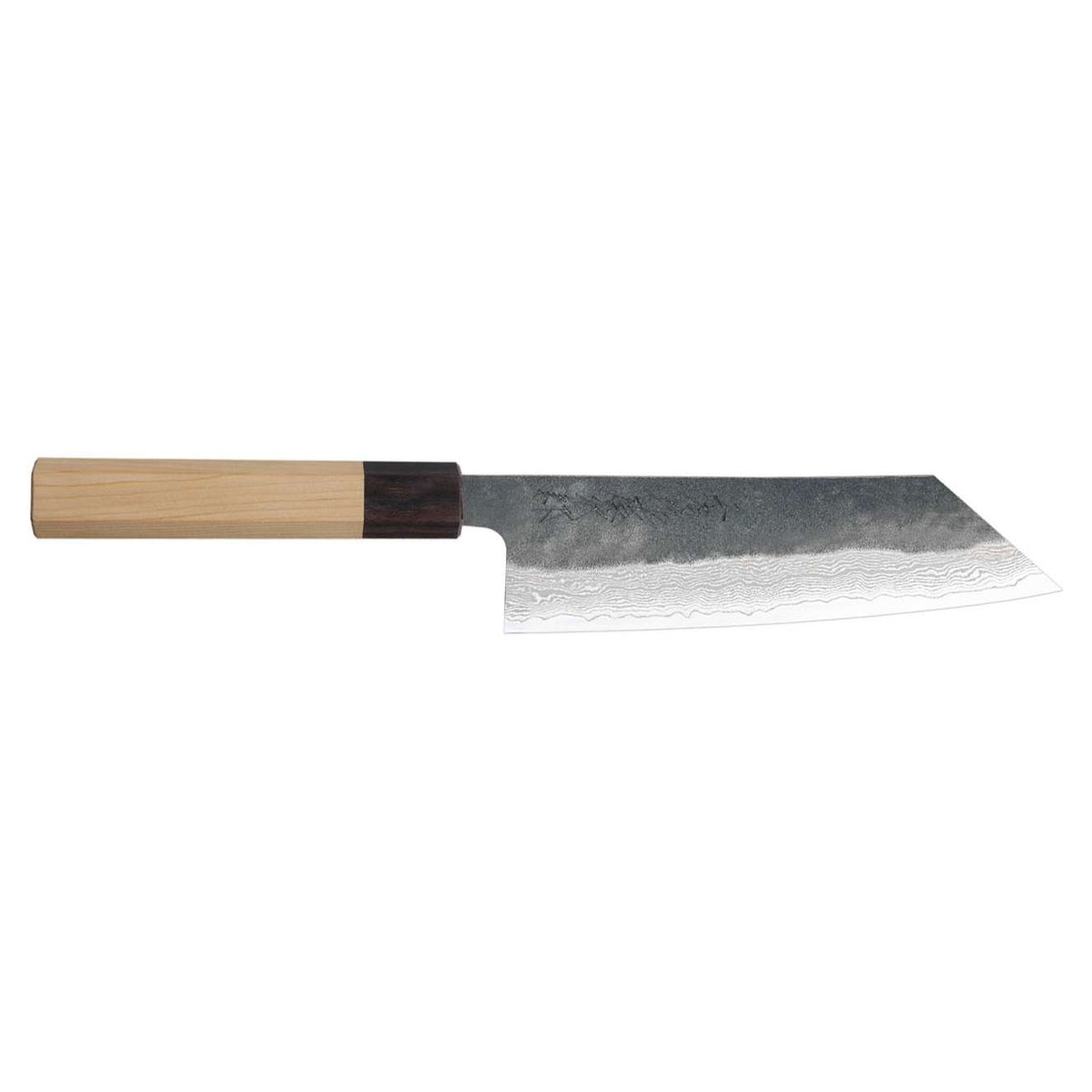 Tojiro Damascus Handmade Bunka Knife 17 cm Cedar Handle