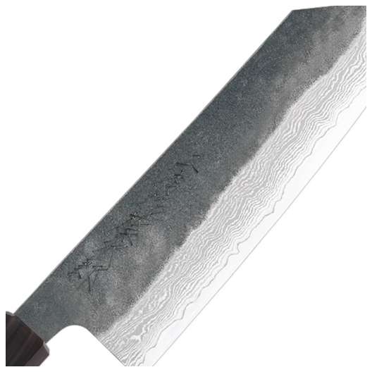Tojiro Damascus Handmade Nakiri Knife 16.5 cm Ebony Handle