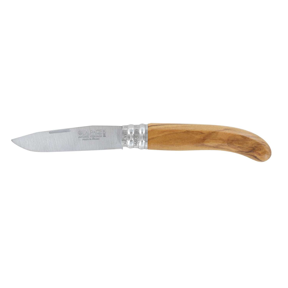 Andre verdier Pocket Knife 8.5 cm Olive Handle L'Alpage