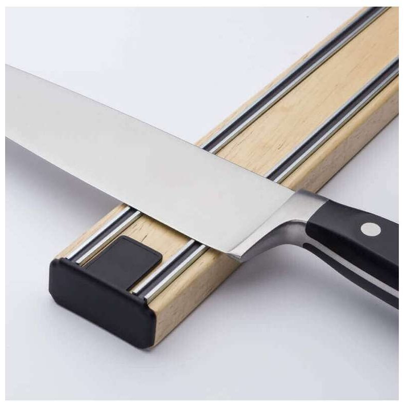 Bisbell Wooden Magnetic Knife Rack 45 cm Bisigrip B05R45