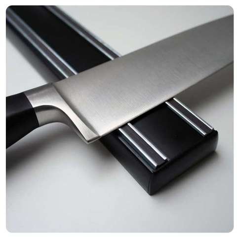 Bisbell Magnetic Knife Rack 35 cm Black Bisichef B44X35