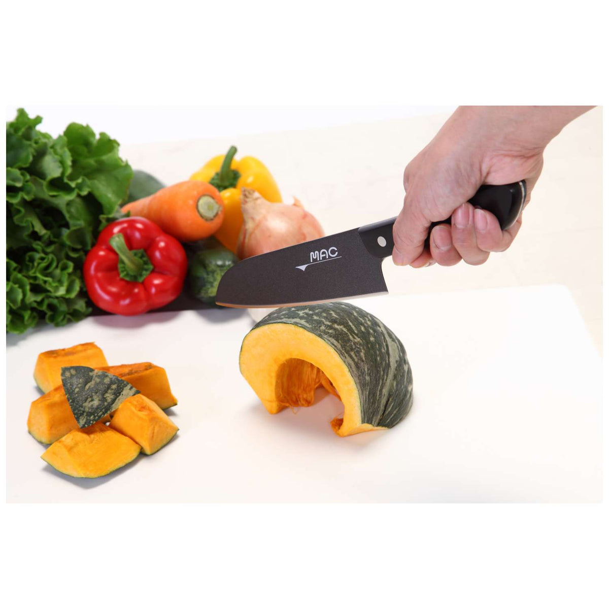 MAC Santoku Knife 16.5 cm Black Series BF-SK-65