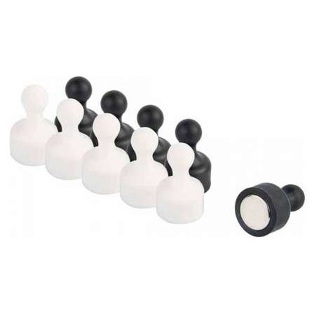 Bisbell Fridge Magnets For Notes 10 Pcs Set BMPPMBW-10