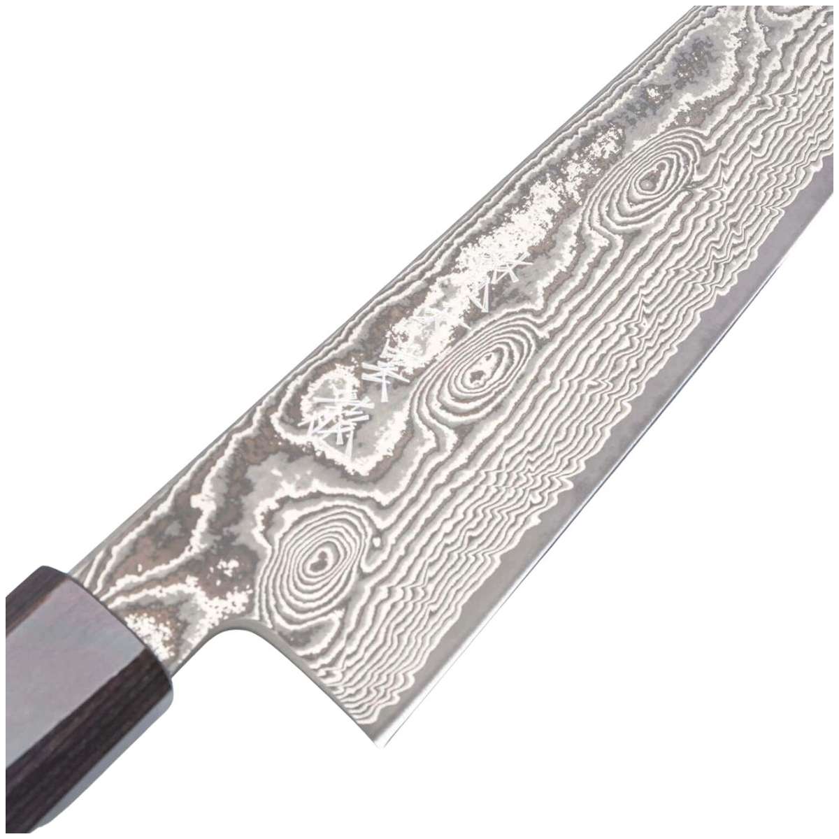 Ryusen Damascus Slicing Knife 27 cm Quince Handle Bonten Unryu KAI BU-509