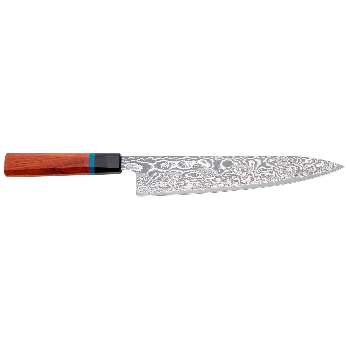 Ryusen Damascus Chef's Knife 24 cm Quince Handle Bonten Unryu KAI BU-503