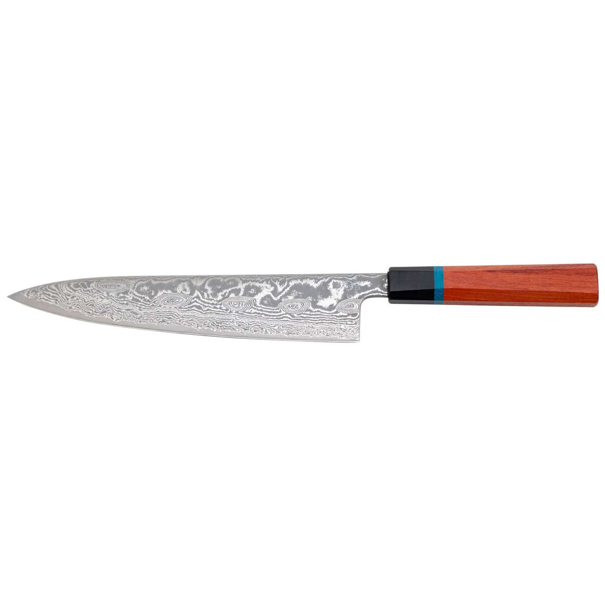 Ryusen Damascus Chef's Knife 24 cm Quince Handle Bonten Unryu KAI BU-503