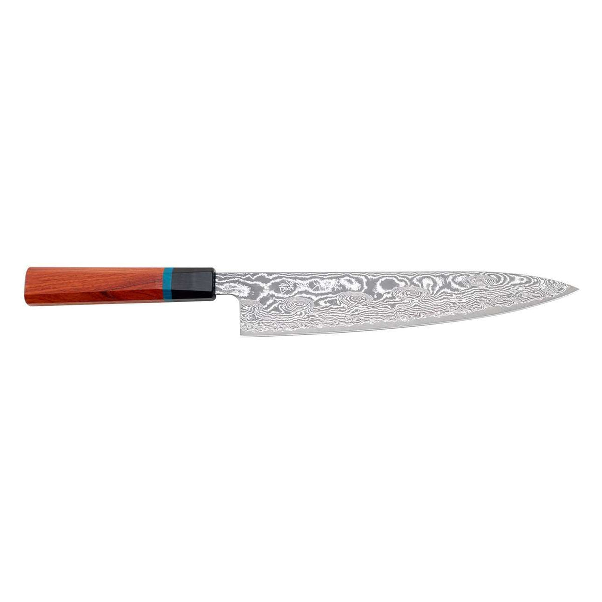 Ryusen Damascus Chef's Knife 18 cm Quince Handle Bonten Unryu KAI BU-505