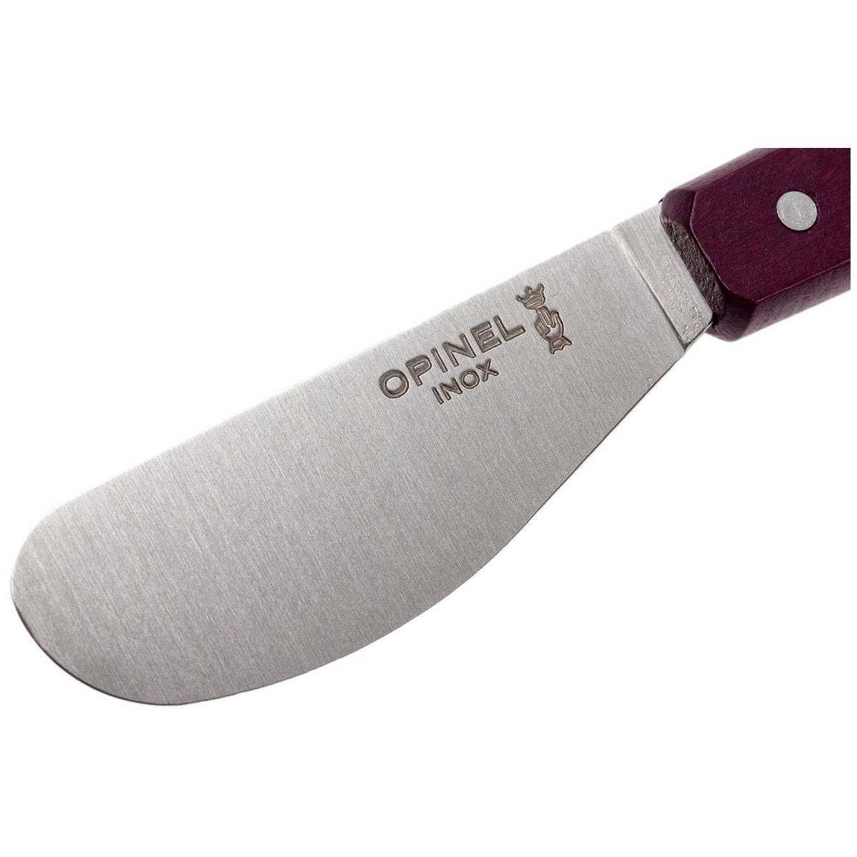 Opinel Butter Knife 6.5 cm Purple Wooden Handle No 117 Les Essentiels 001934
