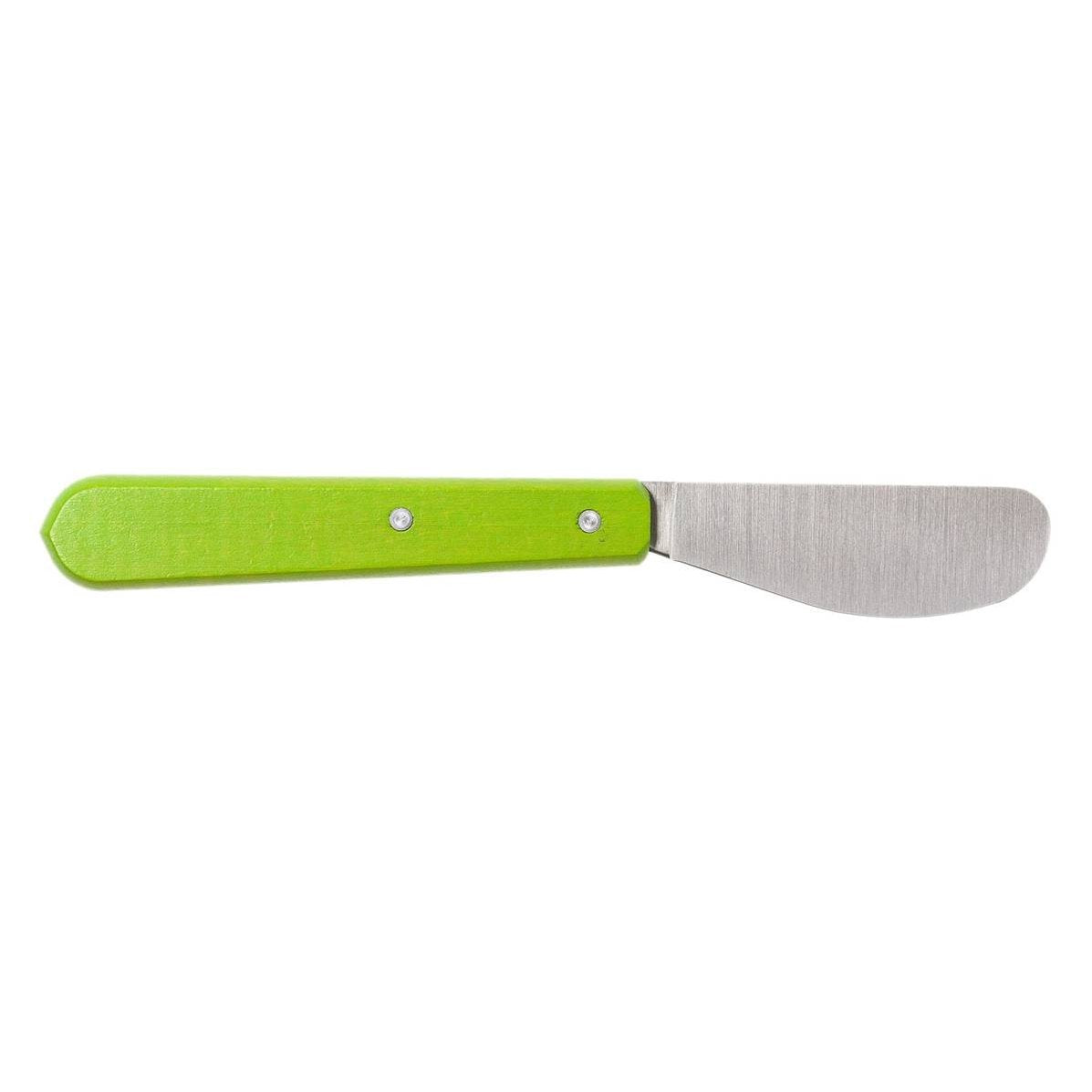 Opinel Butter Knife 6.5 cm Green Wooden Handle No 117 Les Essentiels 001935