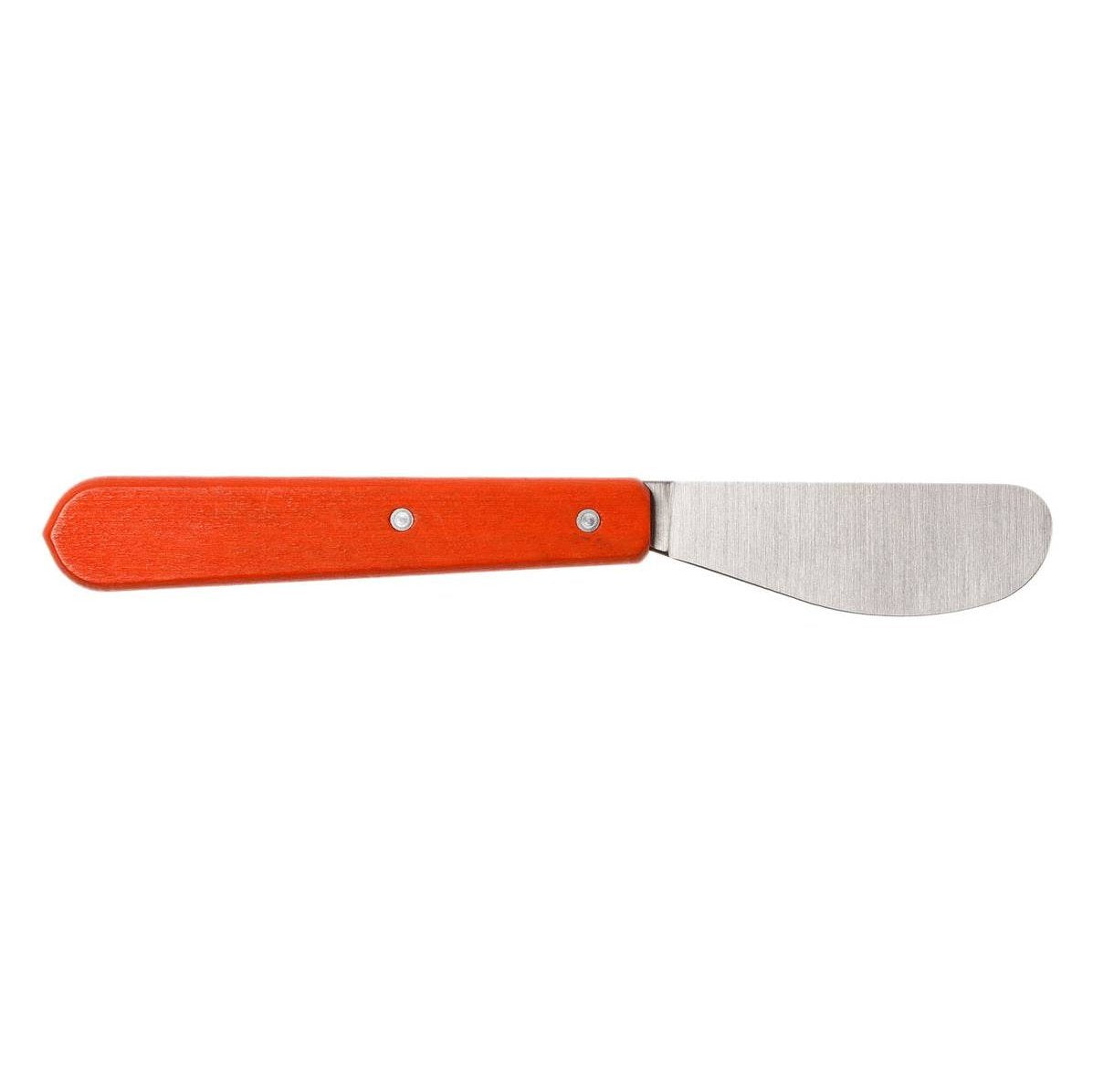 Opinel Butter Knife 6.5 cm Orange Wooden Handle No 117 Les Essentiels 001936