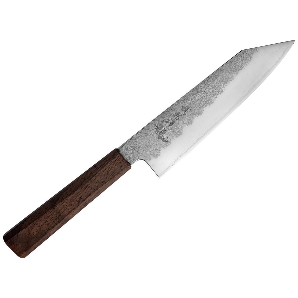 Ryusen Santoku Knife 17.5 cm Walnut Handle Blazen BZ-407