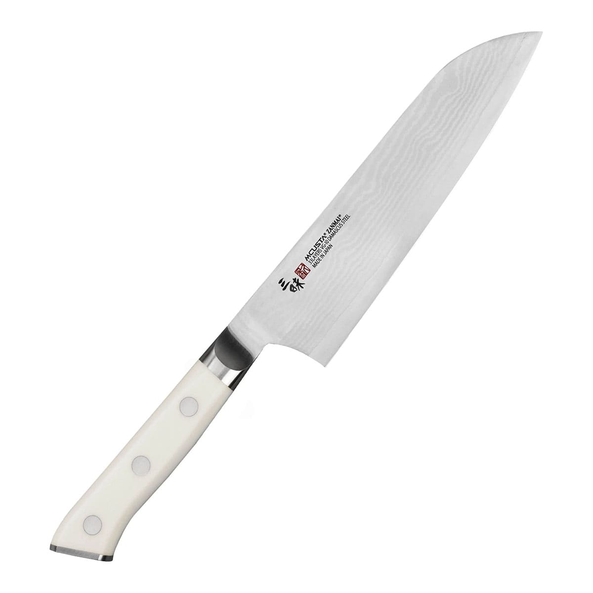 Mcusta zanmai Damascus Santoku Knife 18 cm Classic Damascus Corian HKC-3003D