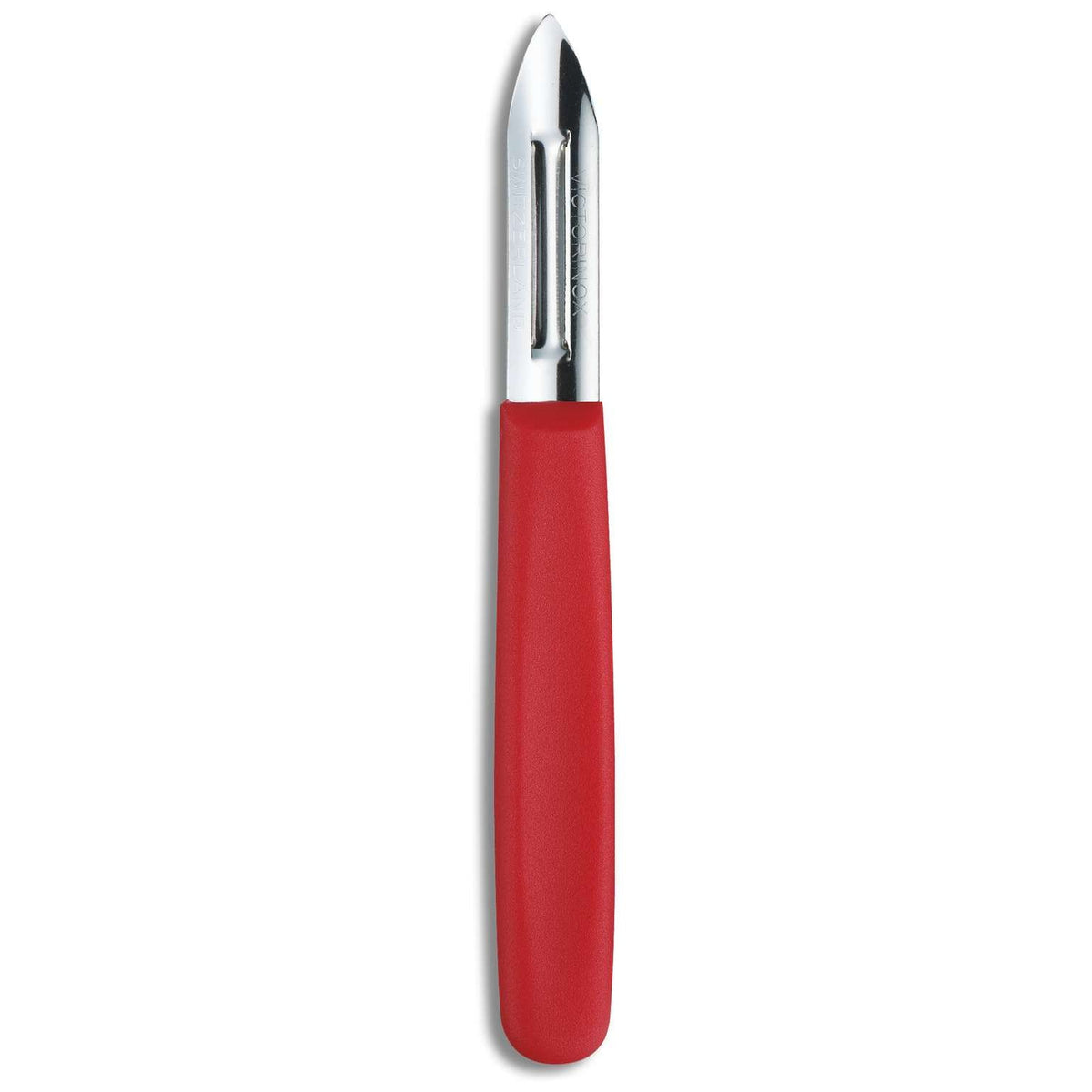 Victorinox Stainless Steel Peeler (and for left-handed) Red Handle 5.0201