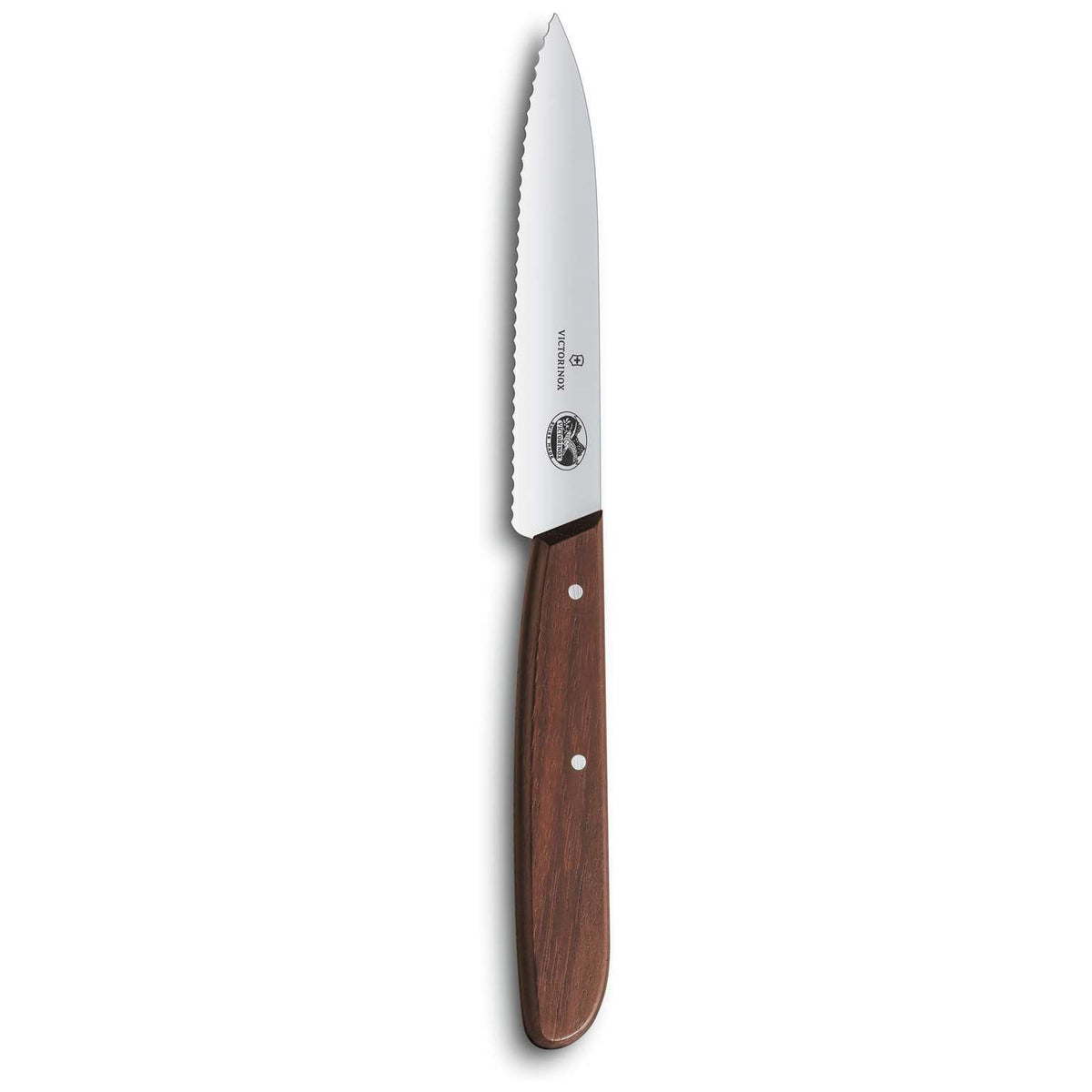 Victorinox Serrated Paring Knife 10 cm Wooden Handle 5.0730