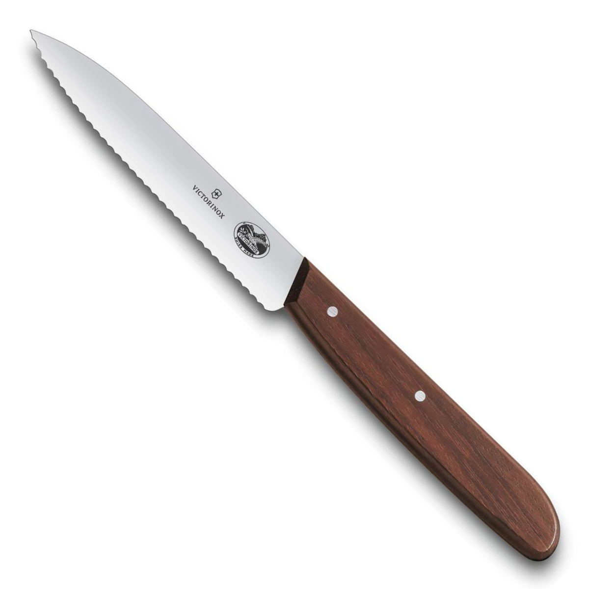 Victorinox Μαχαίρι κουζίνας 10 εκατ. οδοντωτό μυτερό ξύλινη λαβή 5.0730