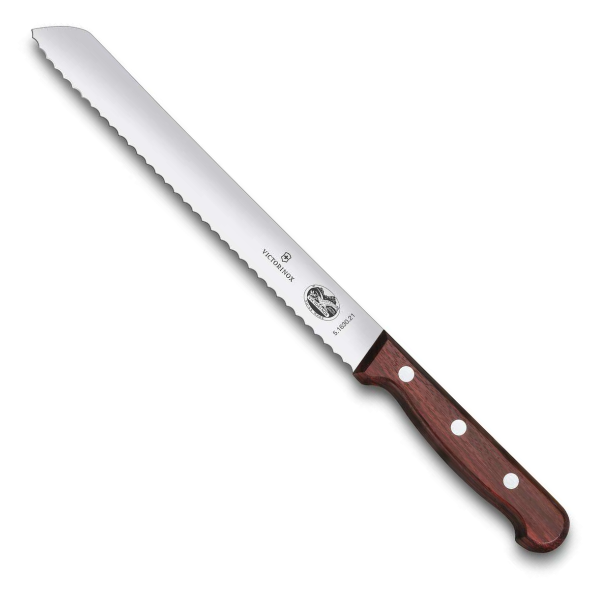 Victorinox Μαχαίρι ψωμιού 21 εκατ. ξύλινη λαβή σε συσκευασία δώρου 5.1630.21G