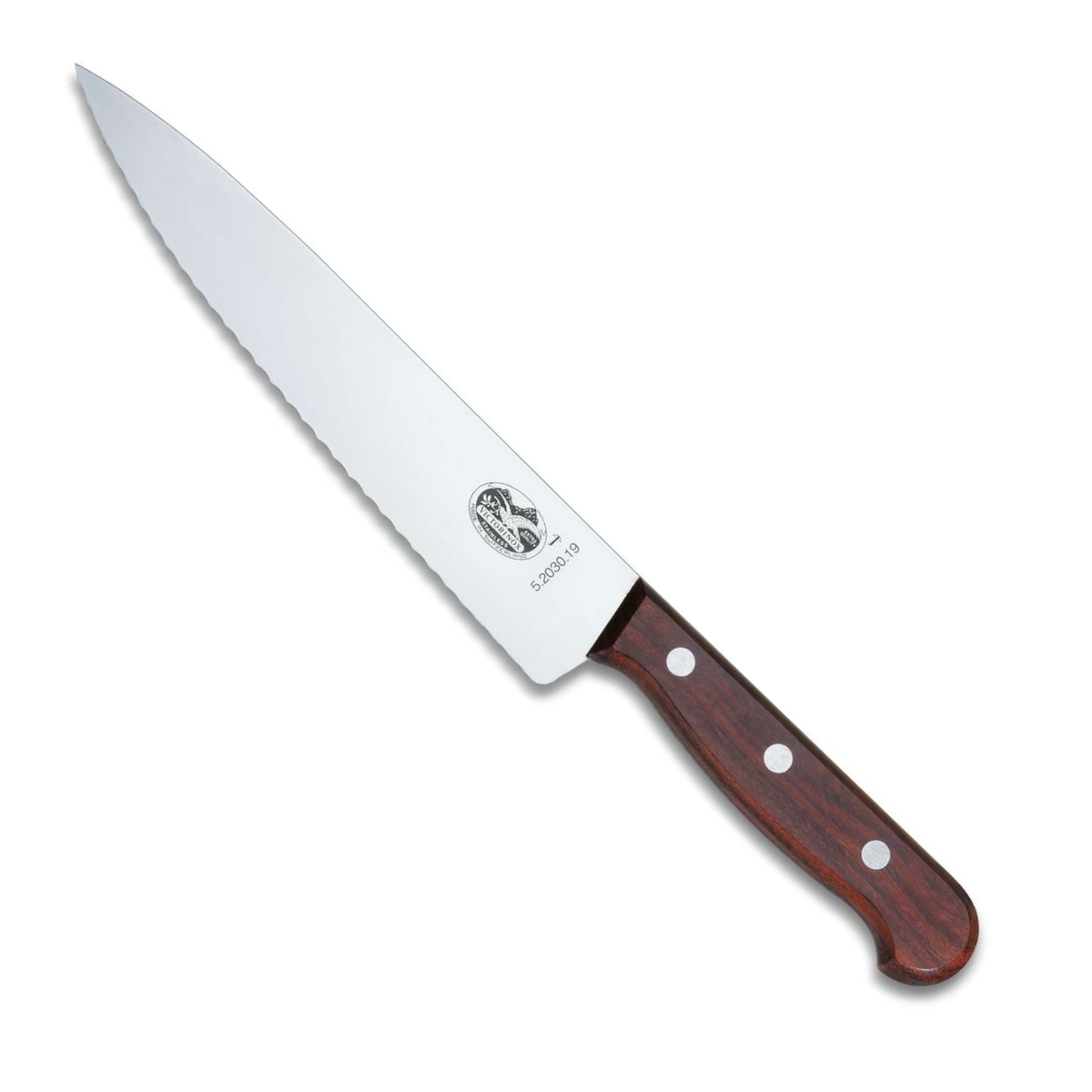 Victorinox Μαχαίρι σεφ 22 εκατ. οδοντωτό ξύλινη λαβή 5.2030.22
