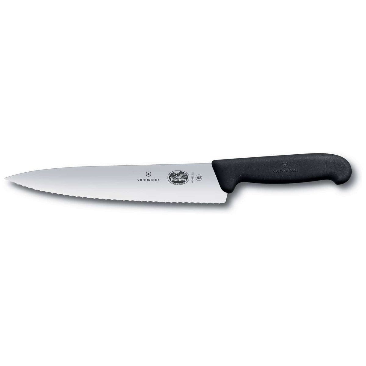 Victorinox Serrated Chef's Knife 22 cm Fibrox 5.2033.22