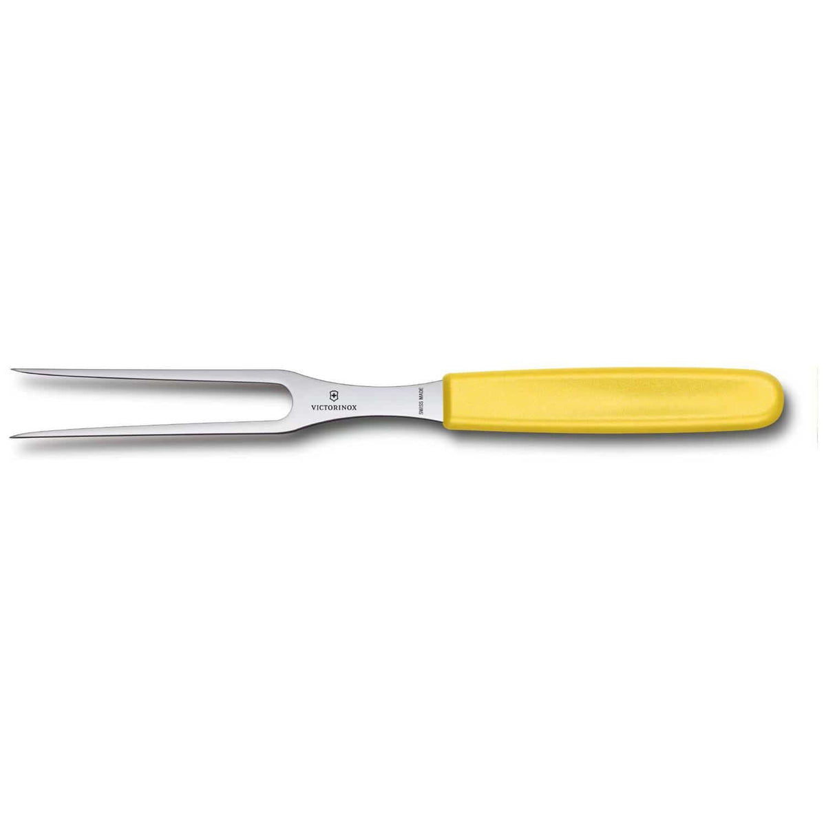 Victorinox Carving Fork Yellow Handle 15 cm Swiss Classic
