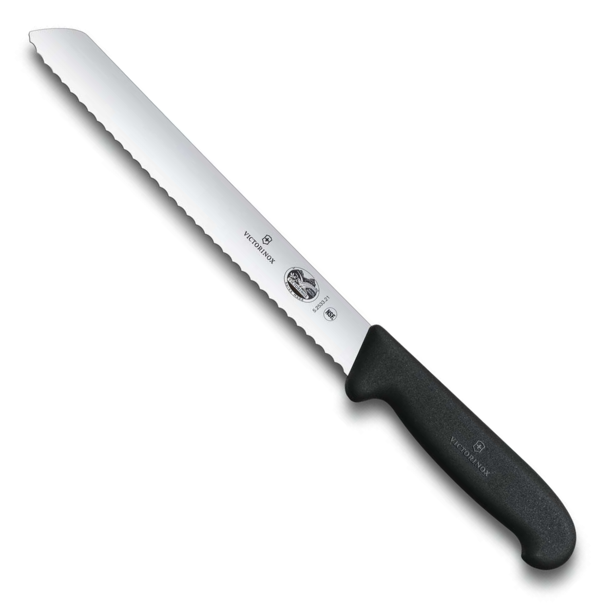 Victorinox Μαχαίρι ψωμιού 21 εκατ. οδοντωτό λαβή Fibrox 5.2533.21