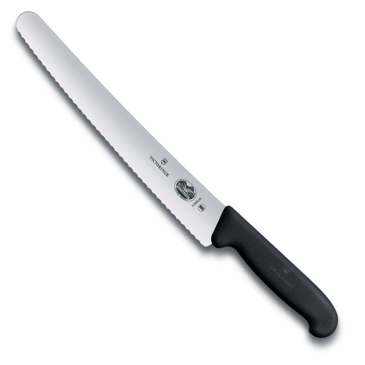 Victorinox Μαχαίρι τεμαχισμού-ζαχαροπλαστικής 26 εκατ. οδοντωτό, λαβή Fibrox 5.2933.26