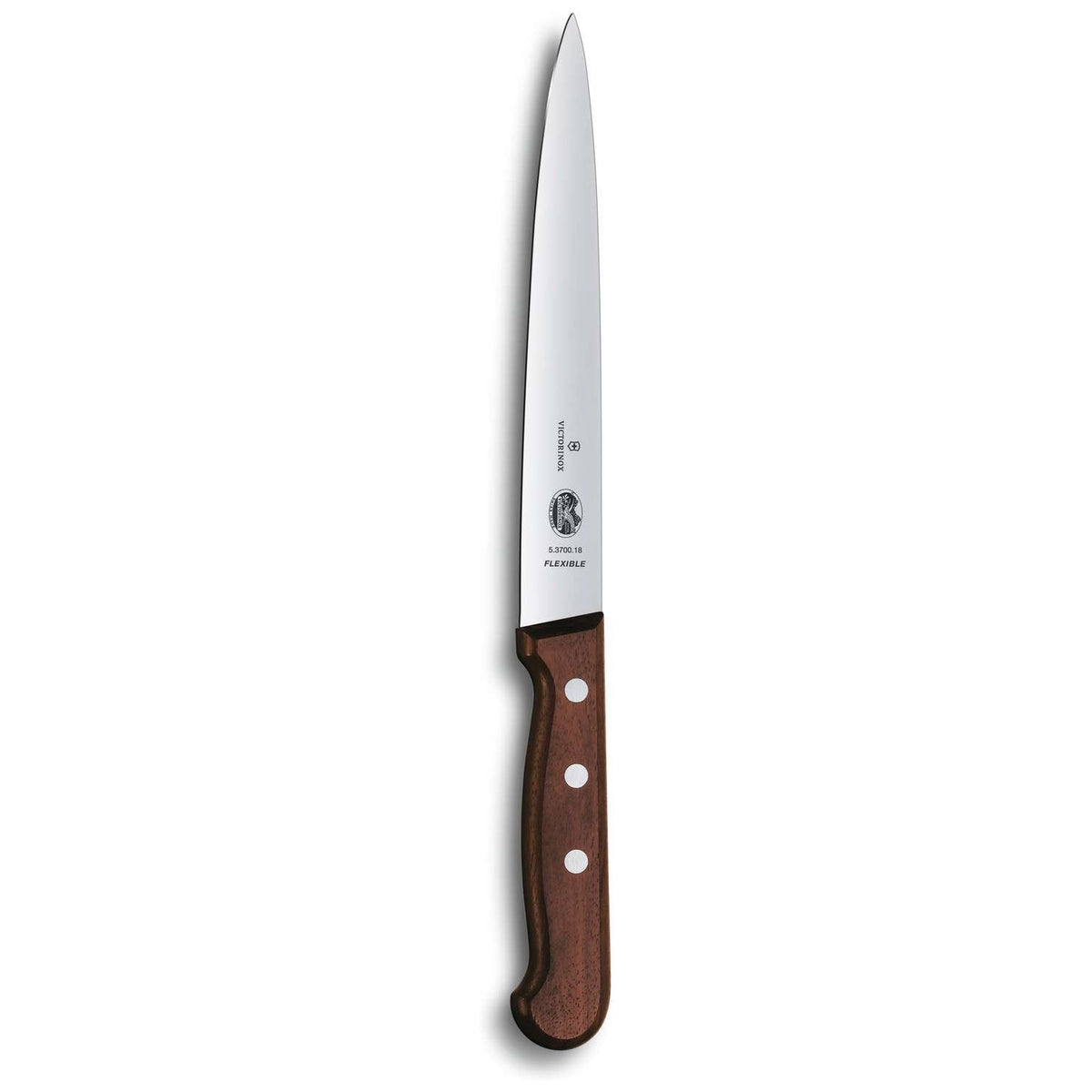 Victorinox Filleting Knife Flexible Blade 18 cm Handle Rosewood 5.3700.18