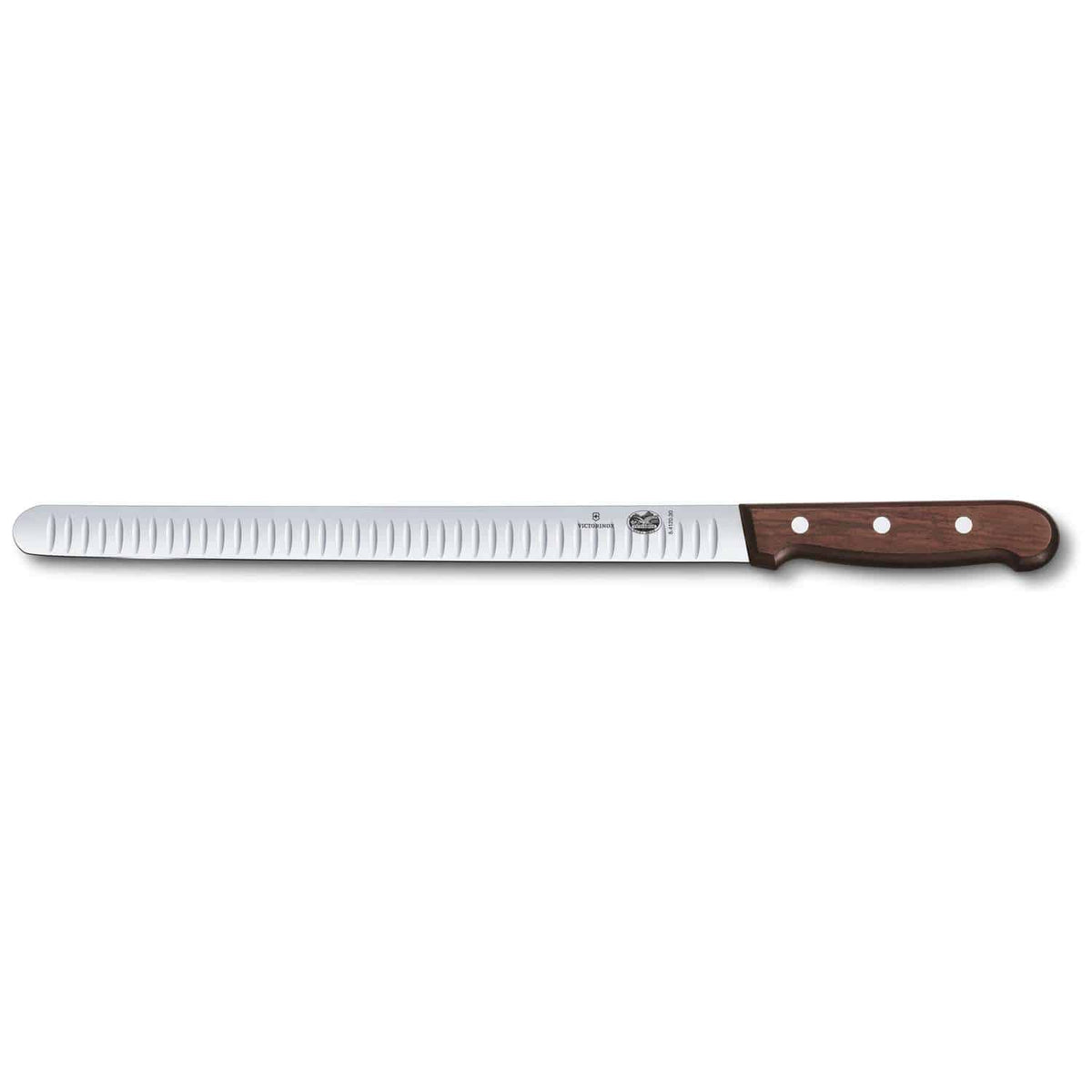 Victorinox Hollow Edge Salmon Knife 30 cm Wooden Handle 5.4120.30