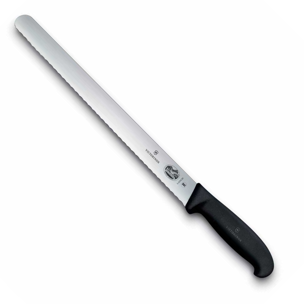 Victorinox Μαχαίρι τεμαχισμού 25 εκατ. οδοντωτό, λαβή Fibrox 5.4233.25